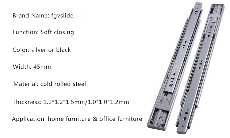 Three Knots Tandem Fifan Slim Box Inner Double Wall Drawer