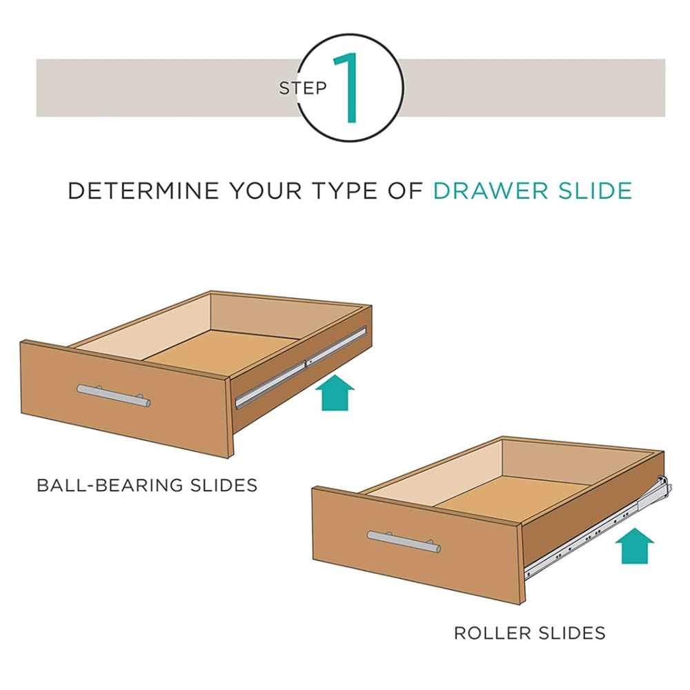 Bottom Mount Drawer Slides