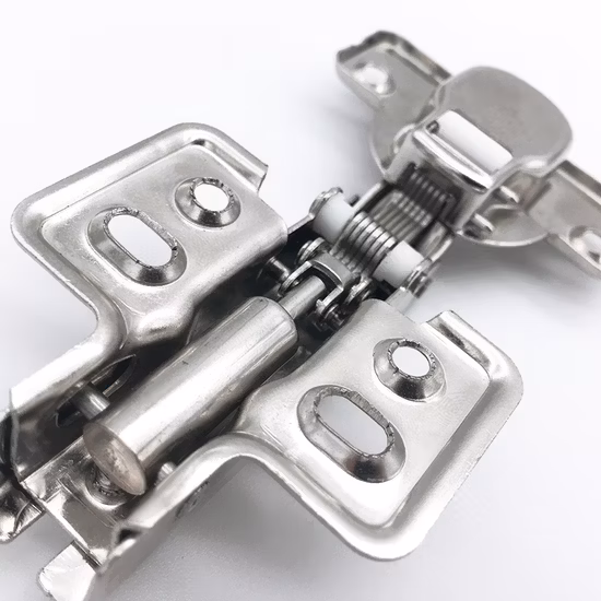 Acessórios para móveis Acessórios de ferragem de aço Ferro Soft Close Cozinha Armário de metal Fechamento de porta Armário Hidráulico Dobradiça oculta